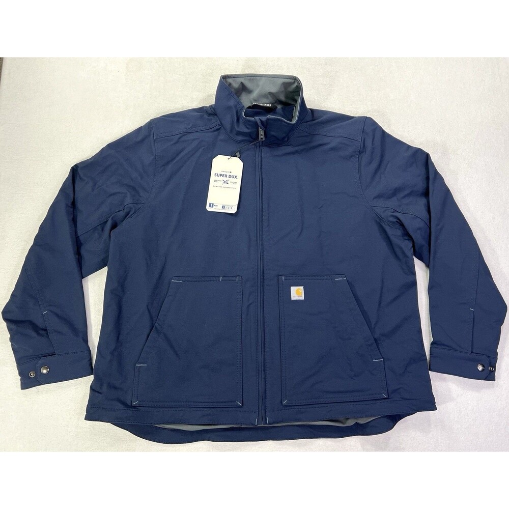 CARHARTT Women's XXL (20) Navy Blue Super Dux Lightweight Soft Shell Jacket New
